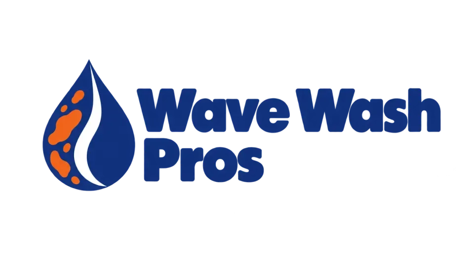 Wave Wash Pros combination mark logo idea: A droplet changing from dirty to clean makes the work of Wave Wash Pros clear at a glance.